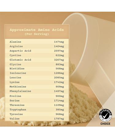 Anea Egg White Protein - Vanilla | 25g Protein | Cholesterol-Free | 5.2g BCAA | Complete Amino Acid Profile | Dairy-Free Gluten-Free Soy-Free | Smooth Vanilla Flavor | Made in GMP Facility - Buy Online on GoSupps.com