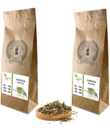 Buy VITA IDEAL Vegan Turnera Diffusa Herb 2x200g - Pure Natural No Additives - International Shipping - Buy Online on GoSupps.com