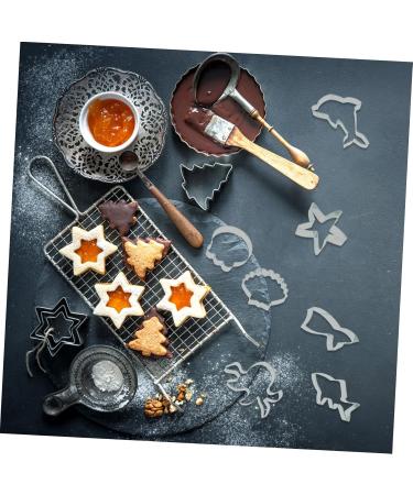 PRETYZOOM 9pcs Silver Molds Mold Supplies Stainless Ocean Steel Biscuit Lovely Tools Themed for Lover Marine - Buy Online on GoSupps.com