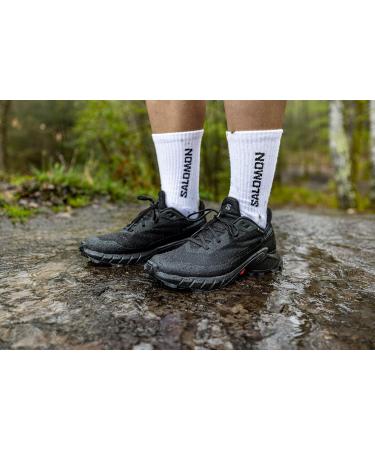 Salomon Alphacross 5 Gore-Tex Women's Trail Running Shoes | Strong Grip & Weather Protection | EU Size 41 1/3 | Black Ebony - Buy Online on GoSupps.com