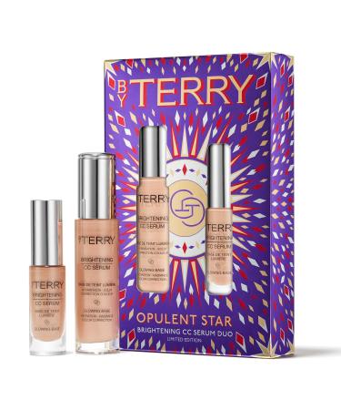 By Terry Opulent Star Brightening CC Serum Duo Highlighter & Bronzer For Brighter Skin Lightweight Texture N 2.5 'Nude Glow'