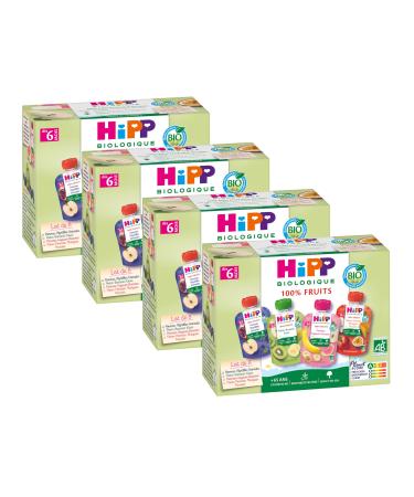 HiPP Organic Multipack gourds 4 varieties from 6 months - 32 x 90 g