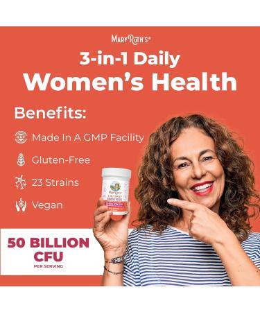 MaryRuth Organics Prenatal Postnatal Multivitamin Gummies (Strawberry) & Women's 3-in-1 Daily Probiotic Capsules | Clean Label Project Verified | Breastfeeding & Gut Health | Vegan Non-GMO - Buy Online on GoSupps.com