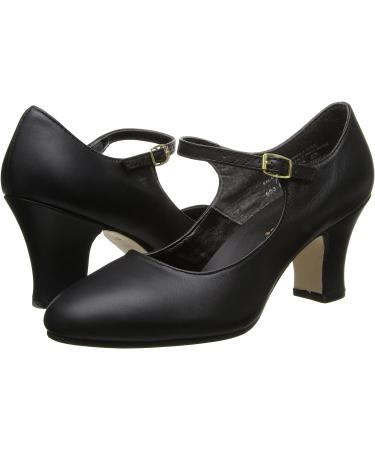 Capezio Women's Manhattan Character Shoe - 10 Wide Black - Buy Online on GoSupps.com