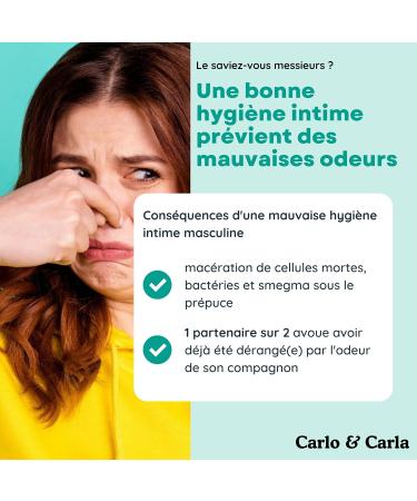 Carlo & Carla Fixed Washing Care for Intimate Areas - Bio-Certified Patented 0 Fragrance & Sulfate - 100g - Gentle Cleansing for Females - International Shipping Available - Buy Online on GoSupps.com