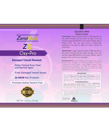 ZanaQuick Toenail Strategy Kit - Advanced Nail Repair Solution for Healthy & Clear Nails - Extra Strength Nail Care Renewal Set for Thick & Discolored Toenails & Fingernails - Buy Online on GoSupps.com