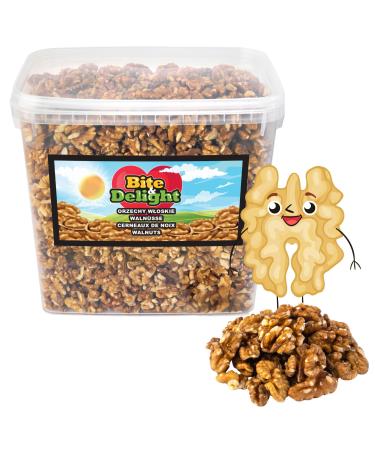 Bite & Delight Unsalted Walnuts 5 kg Kernels of Peeled Nuts Dried Fruits For Snacks or Vegan Pastry Nuts Without Hulls Rich in Omega-3 Fatty Acids