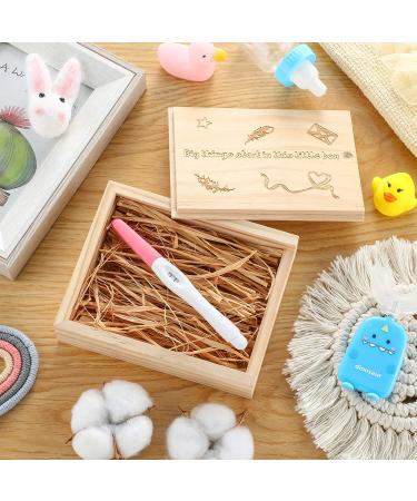 Pregnancy Test Keepsake Box - Baby Announcement Gift for Dad - Gender Reveal Collection - Pregnancy Memorial Souvenir - Baby Keepsake Box for Boys and Girls - Buy Online on GoSupps.com