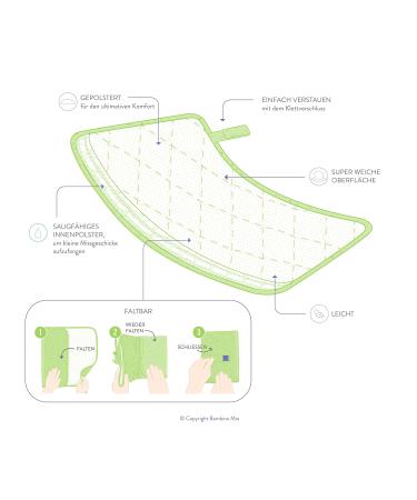 Bambino Mio Portable Changing Mat - Lightweight & Foldable for On-the-Go - Little Gardeners Design - Buy Online on GoSupps.com