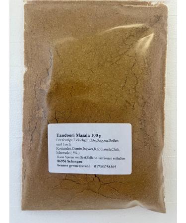 bennos gewuerzstand Tandoori Masala 100g Spice Mix