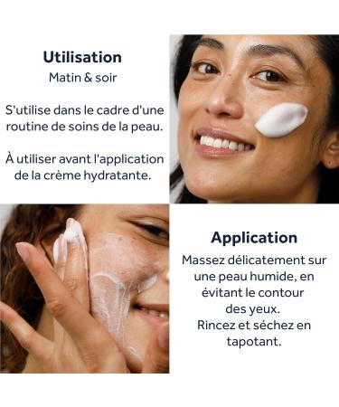 Gallin e - Mousse Nettoyante Visage - Nettoyant Visage base d'Acide Lactique & Pr biotiques - Soin Visage Test Dermatologiquement - Fabriqu en France - Disponible en Format Voyage 150 ml (Lot de 1) - Buy Online on GoSupps.com