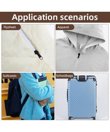 ECLIPSEGUARD 48-Piece Zipper Replacement & Slider Kit | Fix Zippers for Jackets & Cases - Buy Online on GoSupps.com