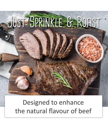 SPICE MASTERS Ultimate Beef Seasoning 50g - Premium Hand Blended Spices for Cooking, Frying, Roast Beef - BBQ Rubs and Spices in Convenient Resealable Pouch - Buy Online on GoSupps.com