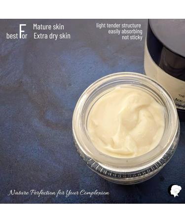 Ice Age Face Cream - Best Anti Aging Face Moisturizer for Men and Women with Black Seed Oil Bee Pollen/Bee Bread Retinol Hyaluronic Acid and Cocao Butter - Buy Online on GoSupps.com