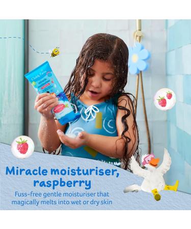 Childs Farm Raspberry Miracle Moisturiser 200ml | For Wet or Dry Skin | 24-Hour Moisturisation - Buy Online on GoSupps.com