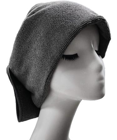 POLYTE Professional Microfiber Hair Drying Salon Towel 16x29 in 8 Pack - Dark Gray | Quick Dry, Lint Free - Buy Online on GoSupps.com