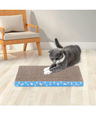 5-in-1 Premium Cat Scratch Pad | Reversible Durable Cardboard | Suitable for Rest, Claws, and Play - Buy Online on GoSupps.com