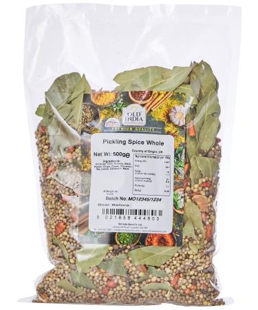 Old India Pickling Spice Whole 500g - Buy Online on GoSupps.com