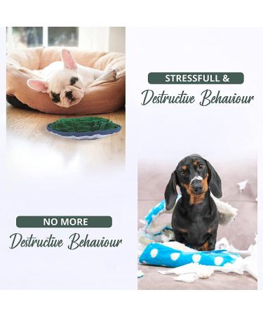 Adjustable Snuffle Mat for Dogs - Interactive Dog Puzzle Toy for Mental Stimulation and Slow Feeding - Enrichment Foraging Mat for Stress Relief - Buy Online on GoSupps.com