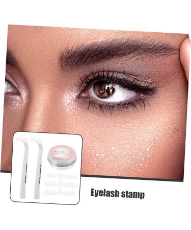 BELLIFFY 1 Set Eye Makeup Aid Makeup Tool Makeup Supplies Eyelash Stencils Reusable Lower Eyelashes Stamp for Makeup Reusable Lower Eyelashes Stamp Lower Eyelashes Stamps Eyelash Stamp - Buy Online on GoSupps.com