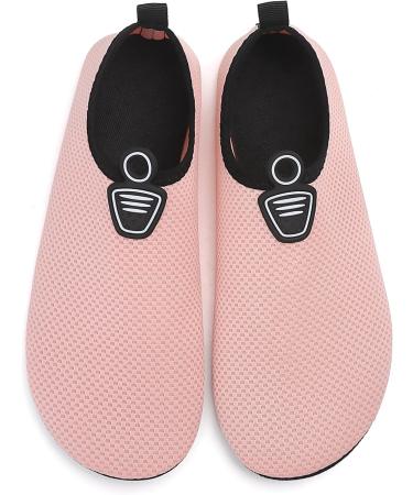 Ruomu Fast Drying Bathing Shoes for Women & Men | Slipproof Aqua Shoes | Lightweight Beach & Surf Footwear | Size 38 EU - Pink - Buy Online on GoSupps.com