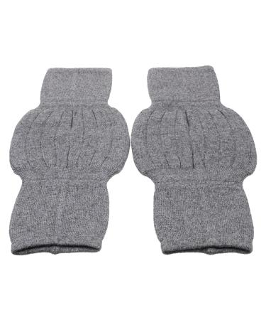 Artibetter 1 Pair Knee Warmers Cotton Knee Sleeves Braces Leg Warmers Winter Warm Thermal Sleeves For Men Women