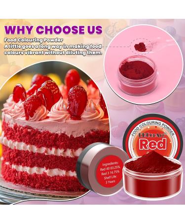 ERCorArt Food Colouring Powder Colours Upgrade Food Colouring Dust High Bright Food Dye Edible Paint for Cake Decorating Icing & Desserts - Pack of 8 x 5 g each - Buy Online on GoSupps.com