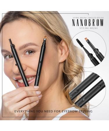 Buy Styling Brush Set - Brow Angled & Spiral Brush for Perfect Eyebrows | International Shipping Available - Buy Online on GoSupps.com