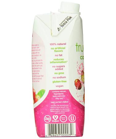 True Nopal Cactus Water 16.90 Fl. Oz - Pack of 12 | Refreshing Hydration - Buy Online on GoSupps.com