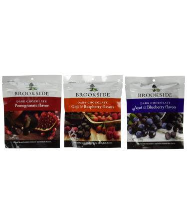 Brookside Dark Chocolate Variety Pack 7 oz 3 pk