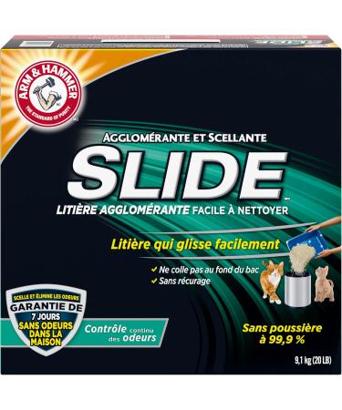ARM & HAMMER Cat Litter Clump & Seal Slide Non-Stop Odour Control Dust Free Clumping Clay Litter 9.1kg (Pack of 1) Non Stop Odour Control 9.1kg - Buy Online on GoSupps.com