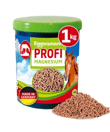 EGGERSMANN My horse feed professional magnesium 1 kg-supplementary feed for horses-to support muscles & relaxation-concentrate with magnesium tryptophan and B vitamins Profi magnesium 1 kg (1 Pack)