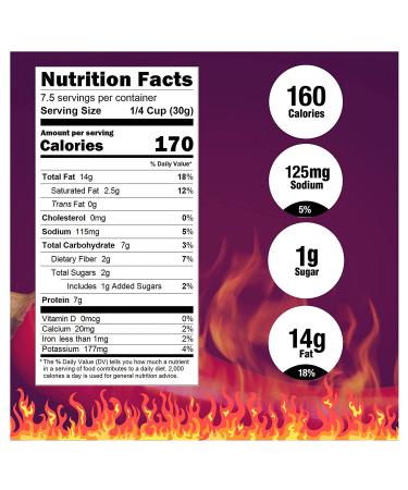 Curry Up! Hot Monkey Nuts: Roasted Peanuts with Garam Masala, Tomato, Buttermilk and Ghost Pepper - Non-GMO, Gluten Free, Spicy Individual Packs - Buy Online on GoSupps.com