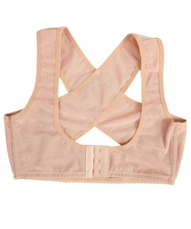 Posture Corrector Bra Posture Corrector For Women Tightness Adjustable Soft Breathable Elastic Chest Bra Support Shaper Women Posture Corrector Shapewear (XXL) XXL XXL
