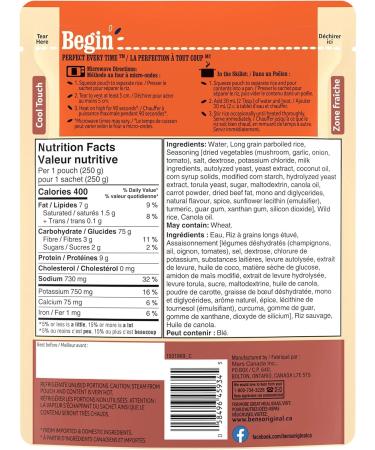 BEN'S ORIGINAL BISTRO EXPRESS Long Grain & Wild Rice Mushroom Flavour Side Dish 250g Pouch Long Grain & Wild Rice Mushroom 1 - Buy Online on GoSupps.com