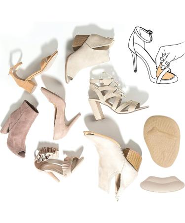 Heel Pads 10-Pack | Brozigo Shoe Inserts for Women | Metatarsal & Toe Protectors for Comfortable Fit - Buy Online on GoSupps.com