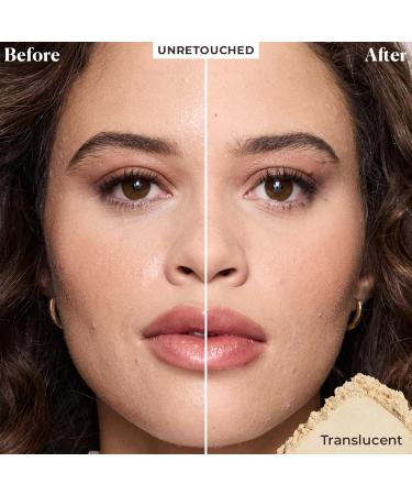 Laura Mercier Tinted Moisturizer Light Revealer with SPF 25 Luminous Finish Shade 0N1 Petal and Translucent Loose Talc-Free Setting Powder Ultra-Blur: Hyaluronic Acid Infused Shade Translucent Bund - Buy Online on GoSupps.com