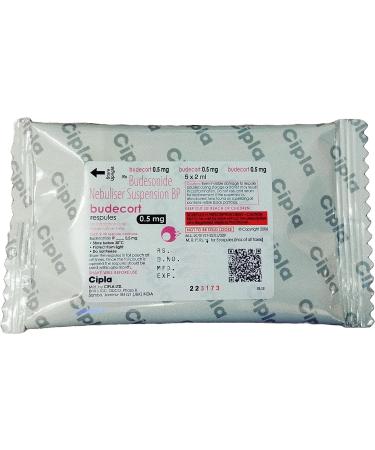 Bude-cort 0.5mg Respules for Inhalation - Pack of 10 (2ml Each) | Fast International Shipping - Buy Online on GoSupps.com