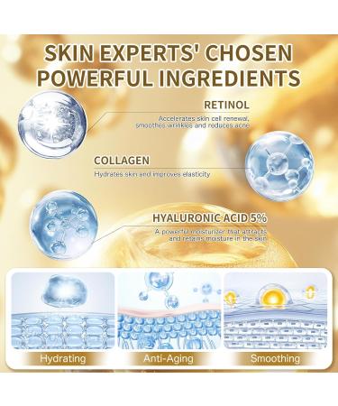 Anti Aging Firming Neck Cream 5-IN-1 Face Tighten and Lift Neck Cream Anti Wrinkle Neck Retinol & Collagen Cream Chest Neck & Face Lifting|Repairing|Moisturzing Skin Care for Men & Women - New Green - Buy Online on GoSupps.com