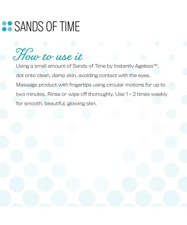 Sands of Time Microdermabrasion Facial Scrub | Best Face Exfoliator for Women & Men | 1.7 Ounce Exfoliating Face Scrub - Buy Online on GoSupps.com