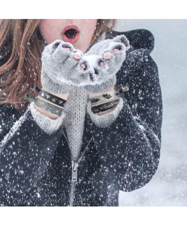 Super Soft Hair Tie & Bracelet Set for Women Children & Girls - Glittery Shimmering Fabric in Violet Black Silver & Stone - Buy Online on GoSupps.com