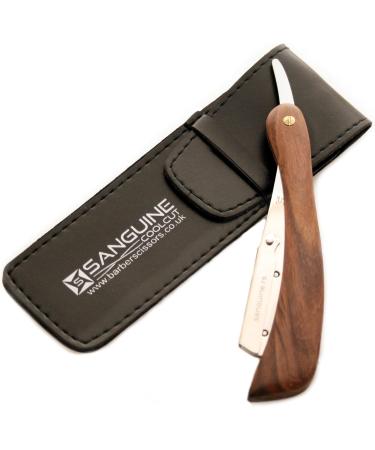 Pure Wood Straight Razor | Premium Beard & Mustache Razor | Eco-Friendly Grooming Essentials - Buy Online on GoSupps.com
