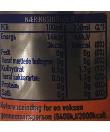 Fanta Orange Zero Sugar (24x330ml Cans) - Buy Online - International Shipping Available - Buy Online on GoSupps.com