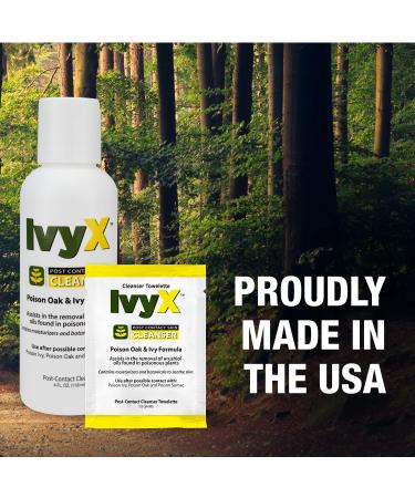 CoreTex Ivy X Poison Ivy Wipes - 12 Single-Use Treatment Wipes for Poison Ivy Oak & Sumac Removal | Fast International Shipping - Buy Online on GoSupps.com