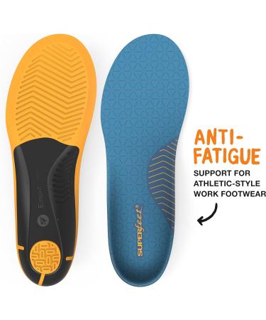 Superfeet Work Slim-Fit Orthotic Shoe Inserts - Trim-to-Fit Cushion for Men (9.5-11) & Women (10.5-12) - Professional Grade Comfort for All-Day Support - Buy Online on GoSupps.com