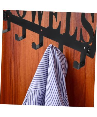 PRETYZOOM 1pc Door Hook Storage Shelf Over The Door Organizer Iron Storage Hook Door Back Wall Hanging - Buy Online on GoSupps.com