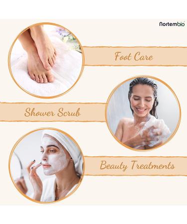 Nortembio Epsom Salt 6 kg - Vanilla & Cinnamon | Hydrated with Vitamin C & E | Body Care & Swimming Salt | E-Book Included - Buy Online on GoSupps.com