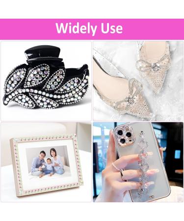 1560 Pcs Glitter Stones Nails - Flat Back Crystal Rhinestones for Nail Design & Craft | Tikplus Rhinestone Kit with Dotting Pen & Tweezers - International Shipping - Buy Online on GoSupps.com