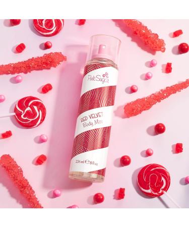 Pink Sugar Red Velvet Perfume for Women Eau de Toilette Body Mist Sweet and Fruity Long-Lasting Scent Notes of Floral Strawberry and Caramel 2 PC Gift Set - EDT + Lip Gloss - Buy Online on GoSupps.com