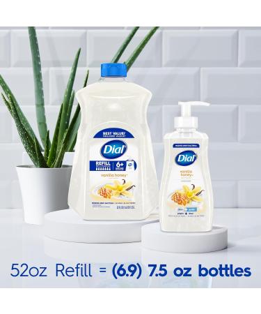 Buy Dial Liquid Hand Soap Refill - Vanilla Honey (Pack of 3) 52 Fl Oz | International Shipping Available - Buy Online on GoSupps.com